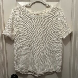 Gap Knit Short Sleeve Lightweight Top